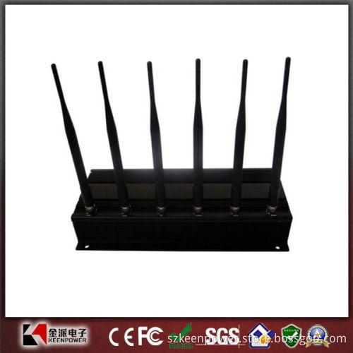 Advanced High Power GPS + WiFi + Cell Phone Jammer - 40 Meters